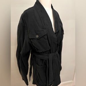 Free People oversized military jacket